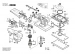 Bosch 0 603 247 703 Pss 23 Ae Orbital Sander 230 V / Eu Spare Parts